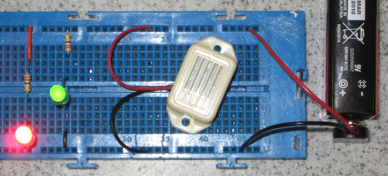 simple protoboard circuit